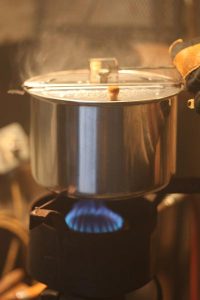 Roasting Coffee Beans in the Blacksmith Shop: Take 1 Image